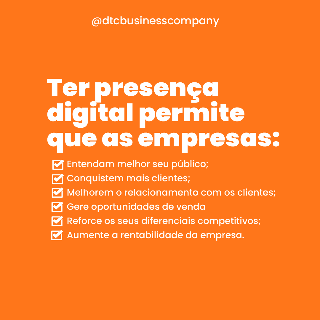 O que é ter presença digital?